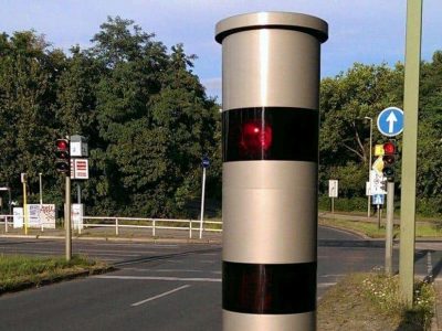 Festinstallierter Blitzer 