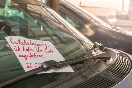 Zettel mit Daten reicht nicht