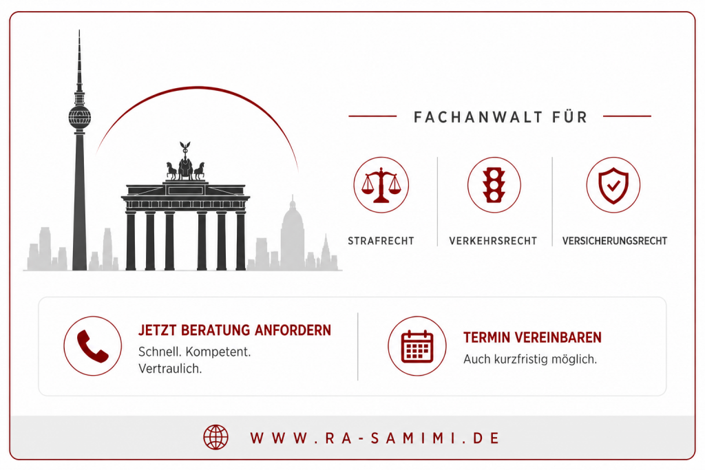 CTA Call to action Querformat mit Berliner Funkturm und Brandenburger Tor Silhouette Berlin Skyline